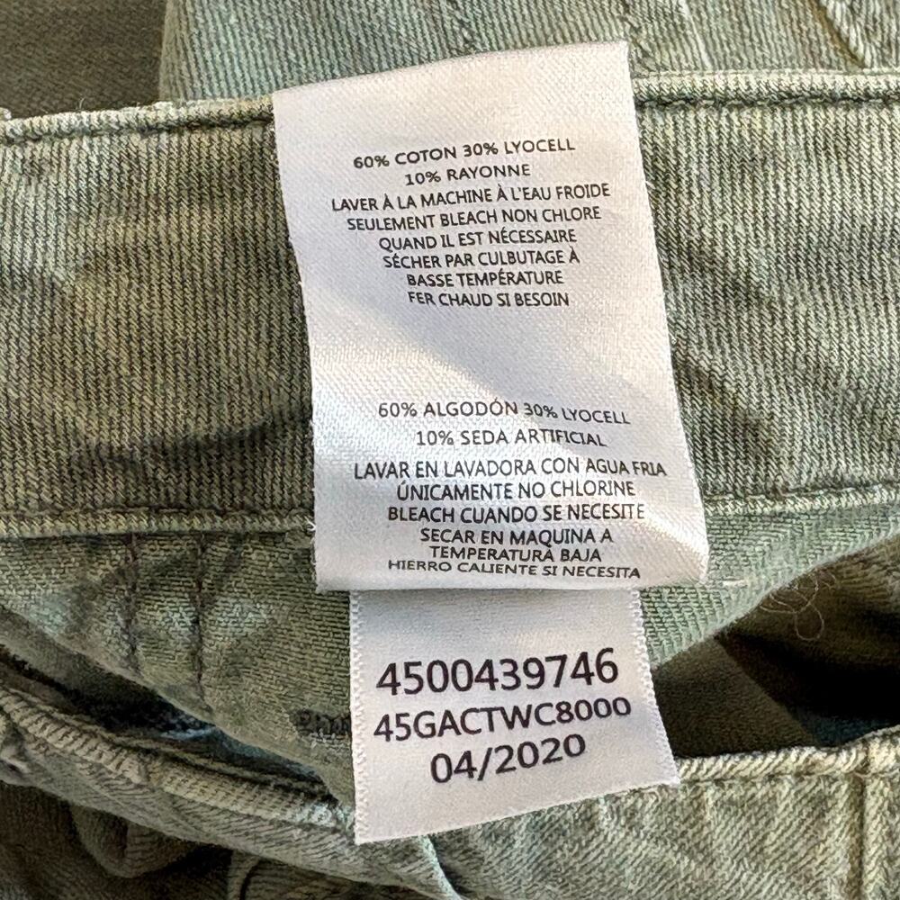 Joe’s Jeans Utility Jogger Pants Women’s 27 Sage Lyocell Blend Zip Ankle Cargo - Picture 14 of 14